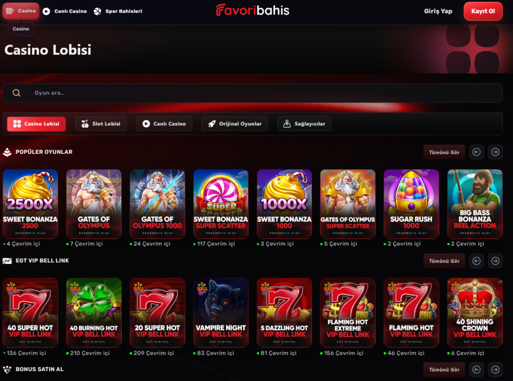 Favoribahis Casino